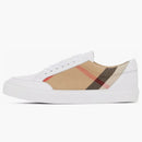 Burberry House Check Low Top Optic White Archive Beige (Women's)