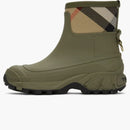 Burberry House Check Rain Boot Khaki Archive Beige (women's)