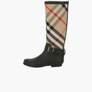 Burberry House Check Rain Boots Archive Beige Black (women's)