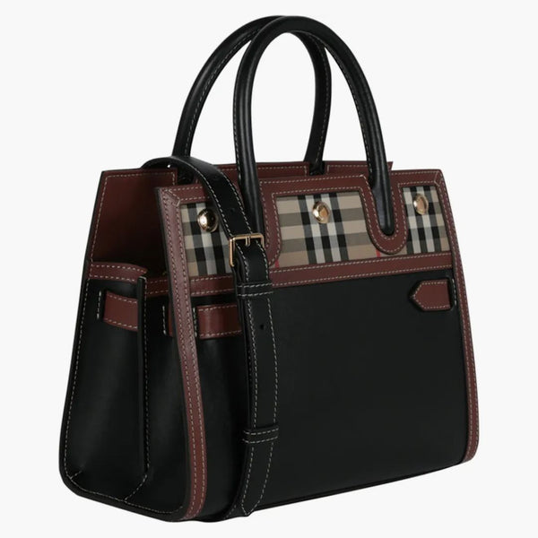 Burberry House Check Titel Dead Black