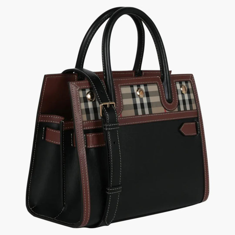 Burberry House Check Titel Dead Black