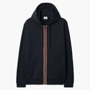 Burberry Hove Stripe Zip Hoodie Navy/Black