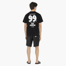 Burberry Ice Cream Print Cotton T-shirt Black