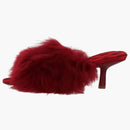 Burberry Jackie Shearling Mules Berry (women's)