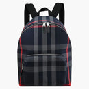 Burberry Jeff Check Backpack Navy/Gray