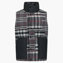 Burberry Kenwick Check Gilet Dark Grey