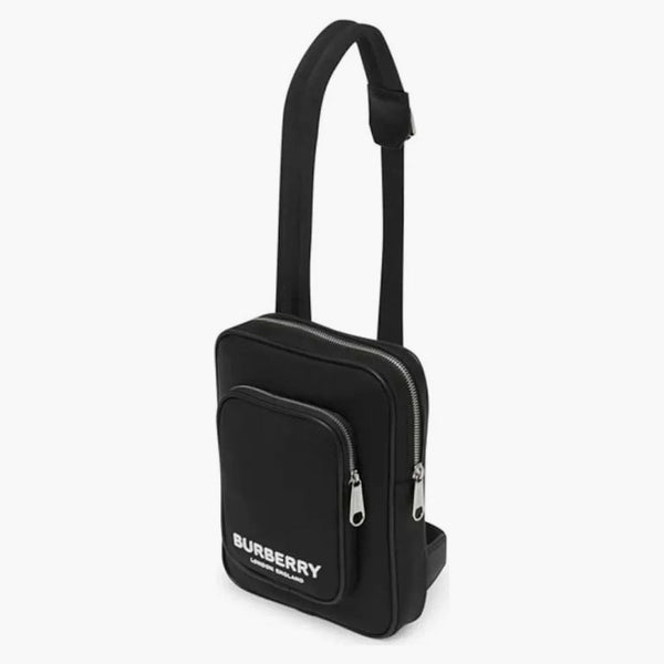 Burberry Kieran Crossbody Bag Black/White