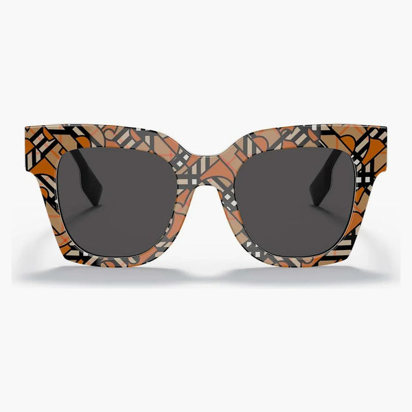 Burberry Kitty solglasögon orange/svart/vit (40826281)