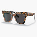 Burberry Kitty Sunglasses Orange/Black/White (40826281)