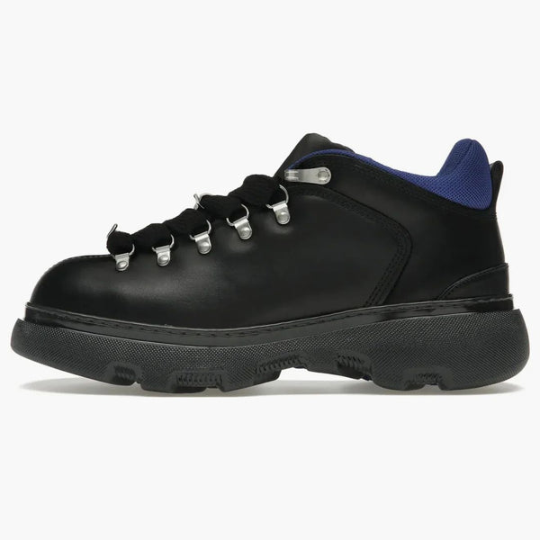 Burberry Leather Trek Boot Black