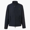 Burberry Letter Graphic Applique Harrington Jacket Navy