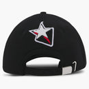 Burberry Letter Graphic Cotton Baseball Cap Black/Red/White