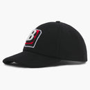 Burberry Letter Graphic Cotton Baseball Cap Black/Red/White