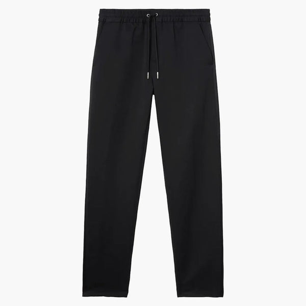Burberry Linen Cotton Blend Sweatpants Black