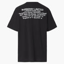 Camiseta de estampado de ubicación de Burberry Black