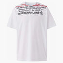 BURBERRY TISK TIRIRKY Bílé/Černé/červené