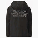 Burberry Location Print Taffeta Jacket Black