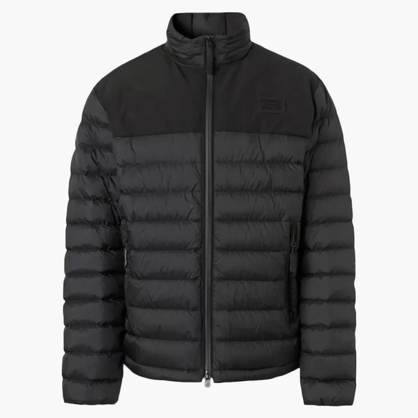 Burberry Logo Applique Lightweight Jacket Black