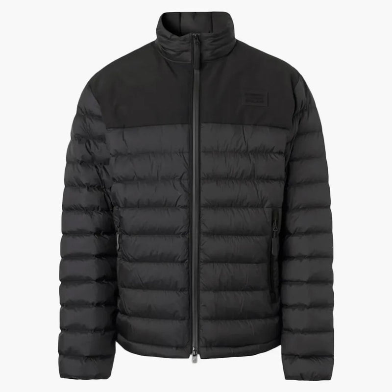 Burberry Logo Applique Lightweight Jacket Black