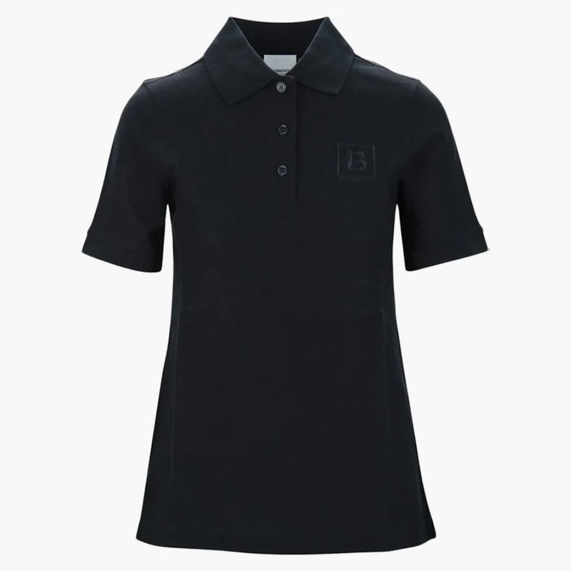 Burberry Logo B Polo Shirt Black
