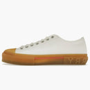 Burberry Logo Detail Cotton Trainer White