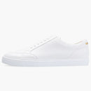 Burberry Logo Detail Leather Sneakers Optic White (women's)