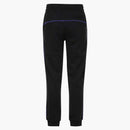 Burberry logo Applique graphic Cotton jogging pantaloni neri