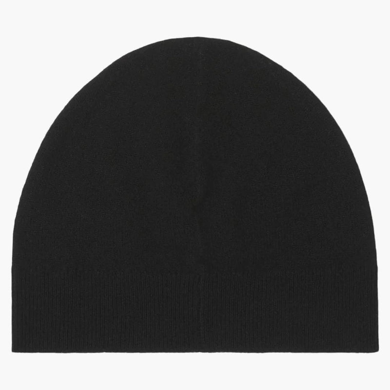 Burberry Logo Graphic Cashmere Blend Beanie Black
