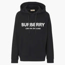Burberry Logo Lexstone Hoodie Black