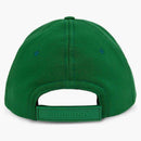 Burberry Logo-Patch Cap Green