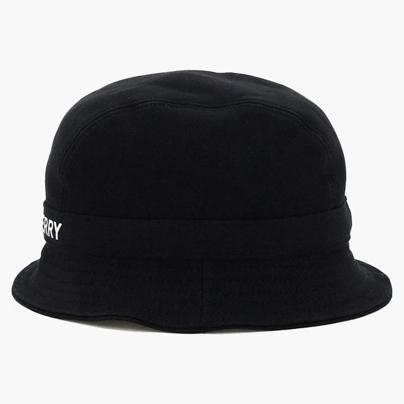 Burberry Logo-Print Bucket has Black