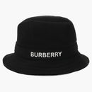 Burberry Logo-Print Bucket has Black