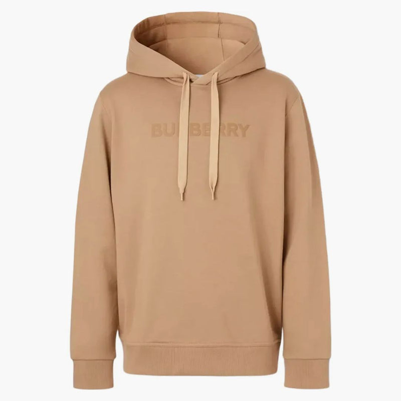 Burberry Logo Stampa con cappuccio di cotone con cappuccio di cotone