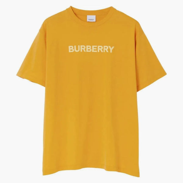 Burberry Logo Print Cotton T-shirt gul