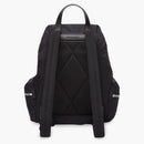 Burberry Logo Print Econyl Nylon Backpack Black