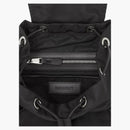 Burberry Logo Print Econyl Nylon Backpack Black