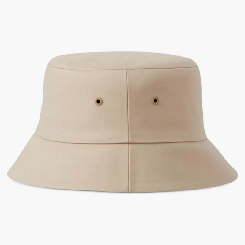 Burberry Logo Print Hat Sand Beige