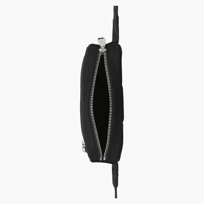 Burberry Logo Print Nylon Cannon Bum Bag liten svart