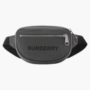 Burberry Logo Print Nylon Cannon Bum Bag Small Grey
