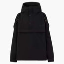 Burberry Logo Stampa giacca di gomma oversata nera