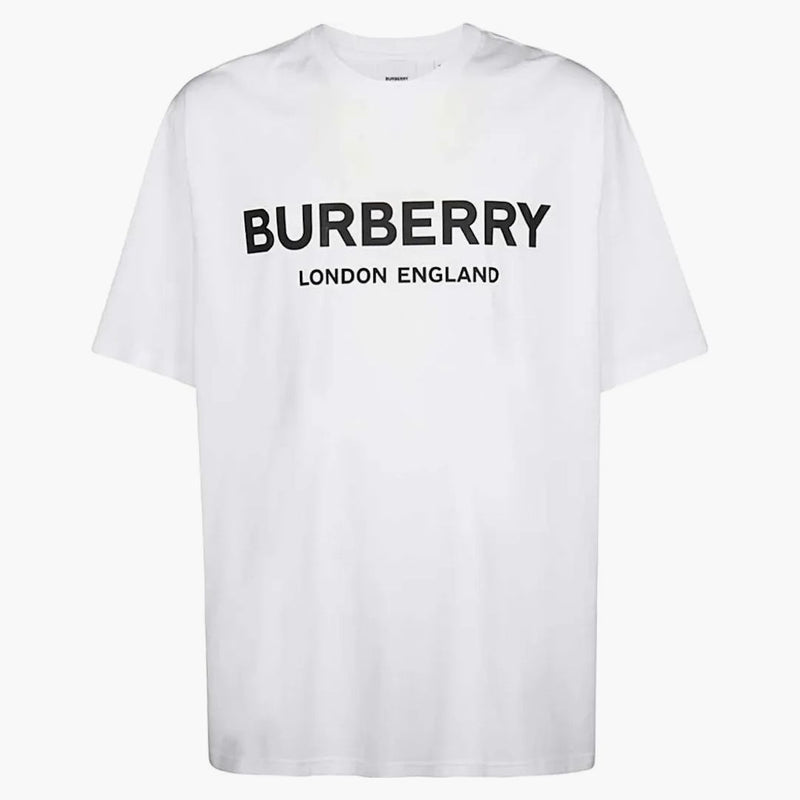 Burberry Logo Print SS22 T-shirt vit