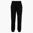 Logo Burberry Print Stretch Cotton Talkpants Black