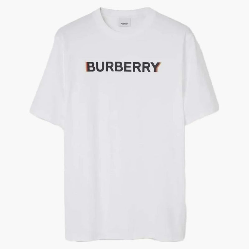 Burberry Logo Print T-Shirt White/Black
