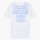 Burberry Logo Printed Oversized T-shirt White