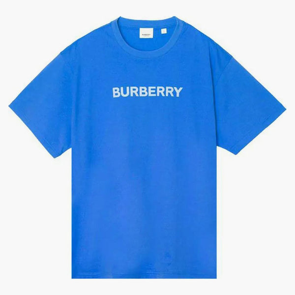 Burberry logo t-shirt blå