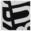 Burberry Logo Wool Jacquard Scarf Black