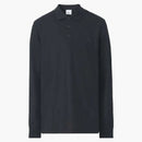 Burberry s dlouhým rukávem pólo černá