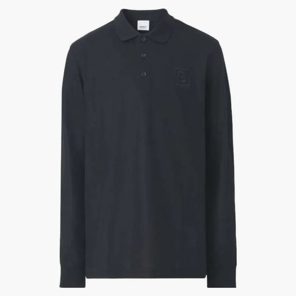 Burberry långärmad polo svart