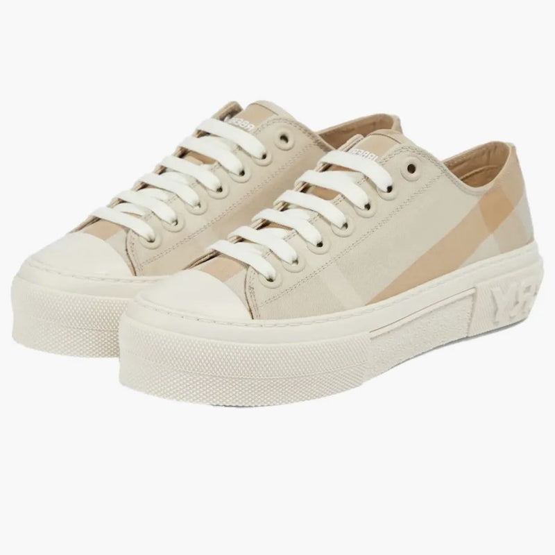 Burberry Low Top Check Beige (women's)