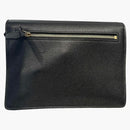 Burberry Macken Small Check Chain Crossbody Black